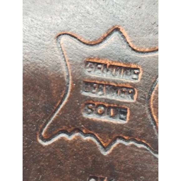 Oakton Classic Men Loafers 8.5 D Shoes Brown Leather Slip On Tassel Flats - Picture 10 of 13